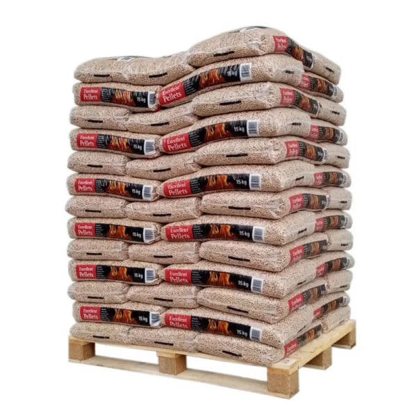 Pellet Excellent Pellets – Bancale da 65 sacchi da 15 kg