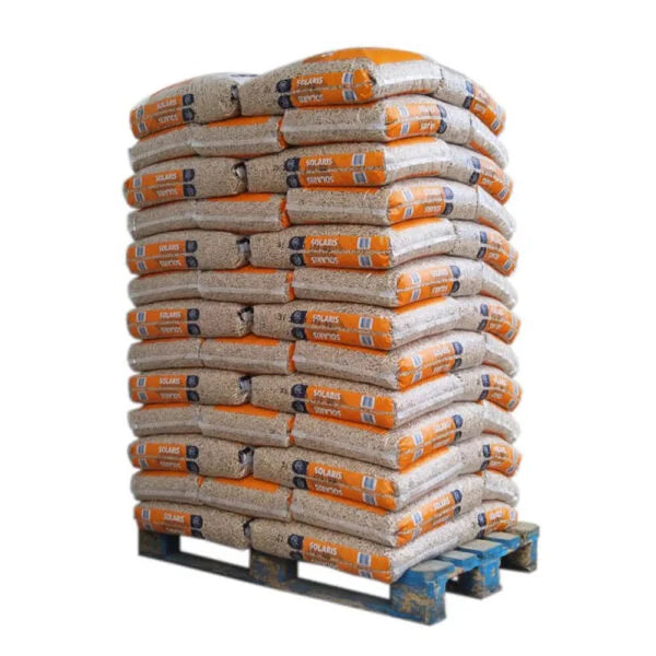 Pellet Solaris – Bancale da 65 sacchi da 15 kg